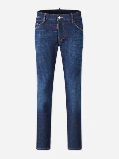 Dsquared2 Skater Jeans In Blue