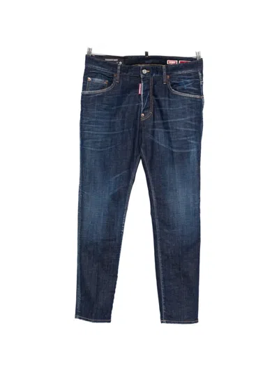Dsquared2 Men Skater Jeans In Blue