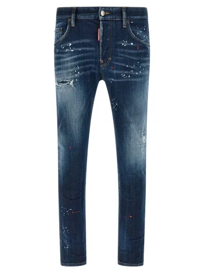 Dsquared2 'skater' Jeans In Blue