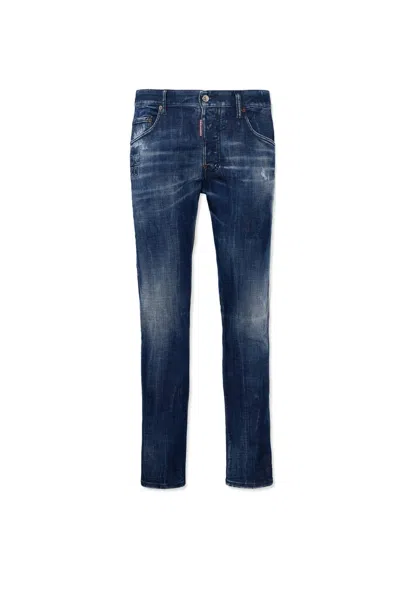 Dsquared2 Skater Jeans In Blue