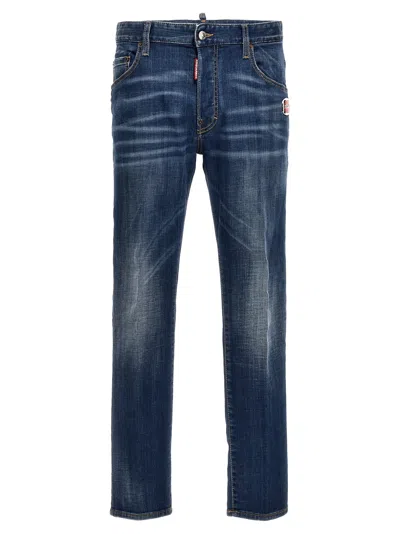 Dsquared2 Skater Jeans In Blue