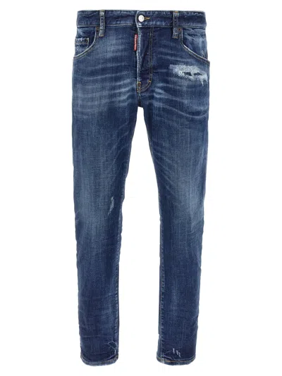 Dsquared2 Skater Jeans In Blue