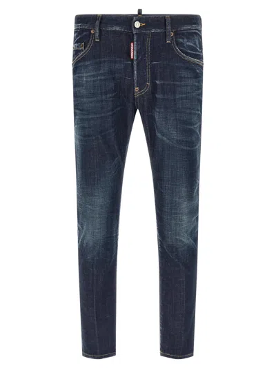 Dsquared2 Skater Jeans In Blue
