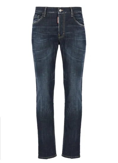 Dsquared2 Skater Jeans In Blue
