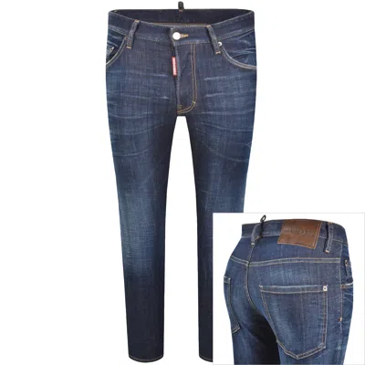 Dsquared2 Skater Jeans Dark Wash Blue