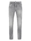 Dsquared2 Grey Skater Jeans In Gray