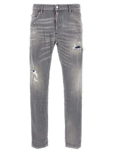 Dsquared2 Skater Jeans In Grey