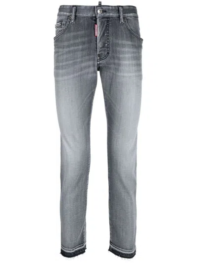 Dsquared2 Skater Jeans In Grey
