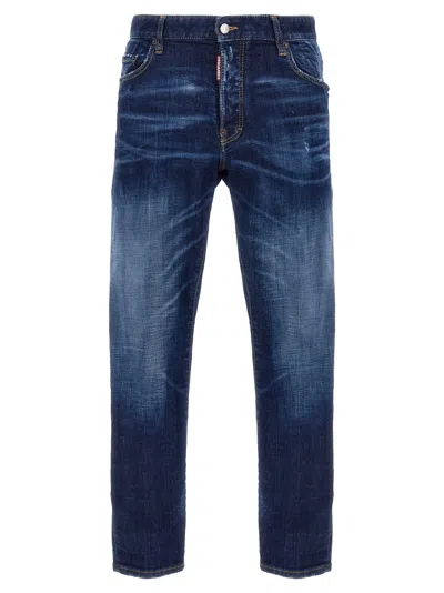 Dsquared2 Skater Jeans In Blue