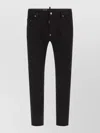 Dsquared2 Sleek Black Jeans With Comfortable Stretch Fabric And Modern Fit In Black