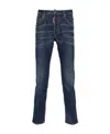 Dsquared2 Skater Mid-rise Slim Jeans In Blue