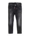 Dsquared2 Skater Skinny Jeans In Black