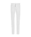 Dsquared2 15cm Denim Stretch Dan Skinny Fit Jeans In White