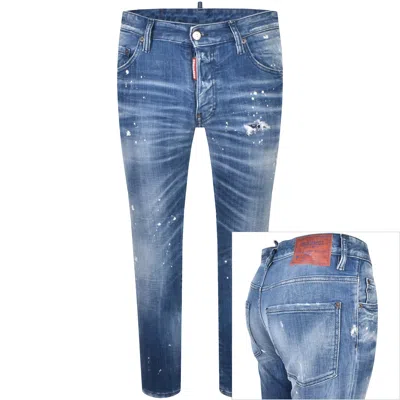 Dsquared2 Skater Slim Fit Jeans Blue