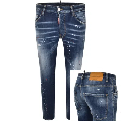 Dsquared2 Skater Slim Fit Jeans Blue