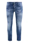Dsquared2 Skater Slim Fit Jeans In Blue
