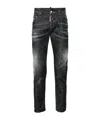 Dsquared2 Sexy Twist Skinny Jeans In Black