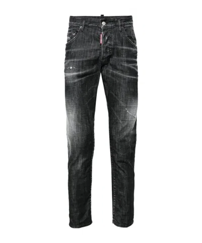 DSQUARED2 DSQUARED2 SKATER DISTRESSED STARIGHT-LEG JEANS