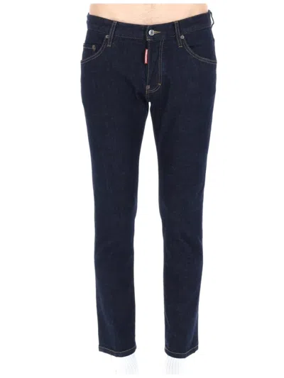 Dsquared2 Skater Slim Tapered Denim Jeans In Blue