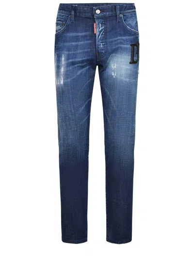 Dsquared2 "sketer" Jeans In Brown