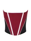 Dsquared2 Ski Pass Panelled Corset In Multi