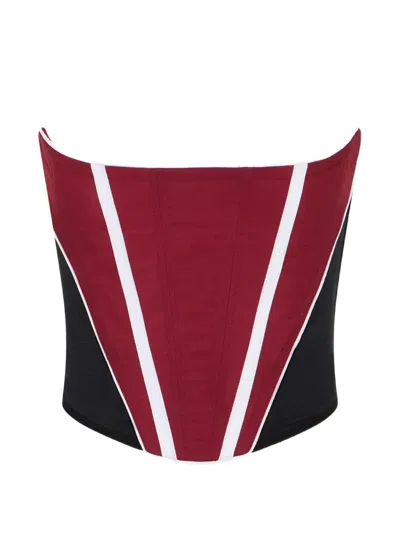 Dsquared2 Ski Pass Panelled Corset In Multi
