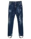 Dsquared2 Ski Woman Jeans Blue Size 4 Cotton, Elastane, Polyester, Polyurethane In Blue