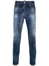 Dsquared2 Skater Jean In Blue