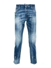 DSQUARED2 SKINNY CUT MEDIUM BLUE JEANS