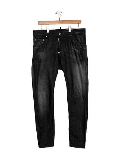 Pre-owned Dsquared2 Skinny Jeans In Black
