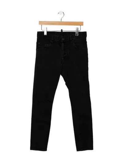 Pre-owned Dsquared2 Skinny Jeans In Black
