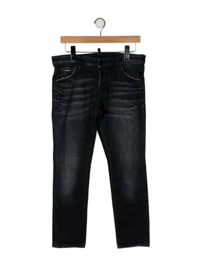 Pre-owned Dsquared2 Skinny Jeans In Black