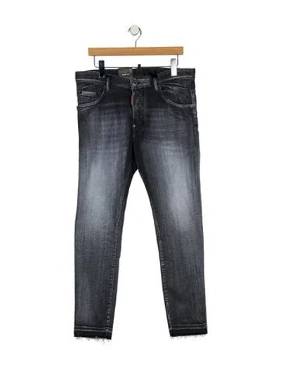 Pre-owned Dsquared2 Skinny Jeans In Black