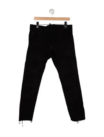 Pre-owned Dsquared2 Skinny Jeans In Black