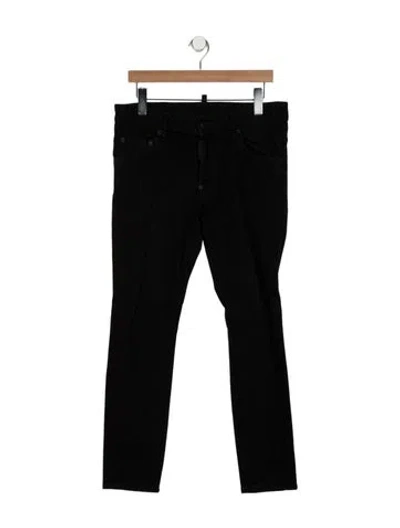 Pre-owned Dsquared2 Skinny Jeans In Black