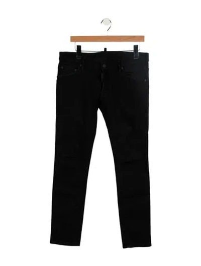 Pre-owned Dsquared2 Skinny Jeans In Black