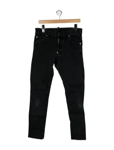 Pre-owned Dsquared2 Skinny Jeans In Black