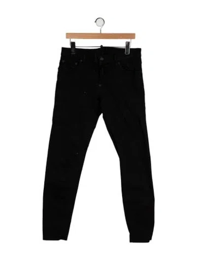 Pre-owned Dsquared2 Skinny Jeans In Black