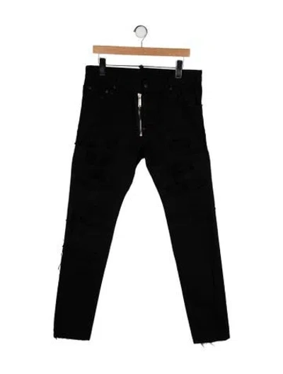 Pre-owned Dsquared2 Skinny Jeans In Black