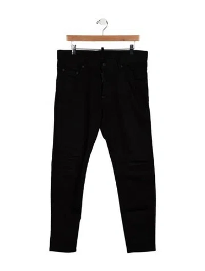 Pre-owned Dsquared2 Skinny Jeans In Black
