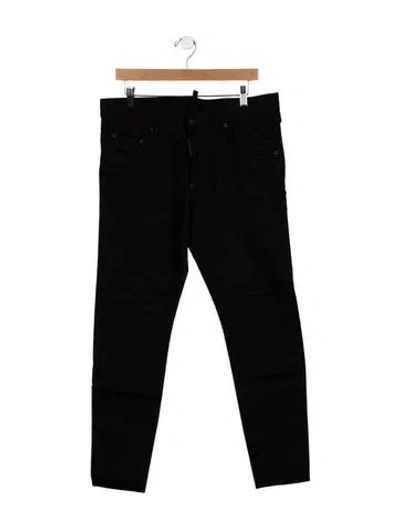 Pre-owned Dsquared2 Skinny Jeans In Black