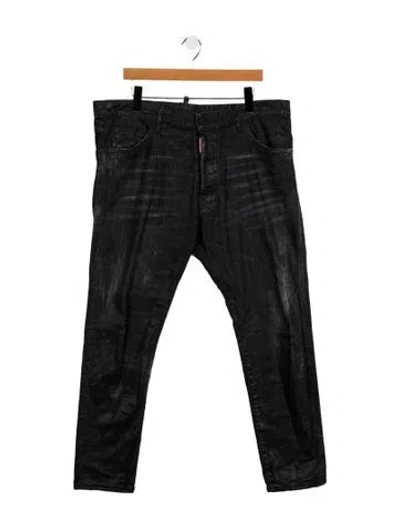 Pre-owned Dsquared2 Skinny Jeans In Black