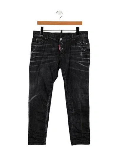 Pre-owned Dsquared2 Skinny Jeans In Black