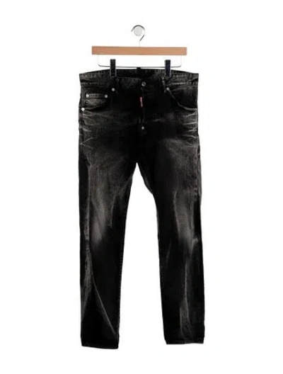Pre-owned Dsquared2 Skinny Jeans In Black