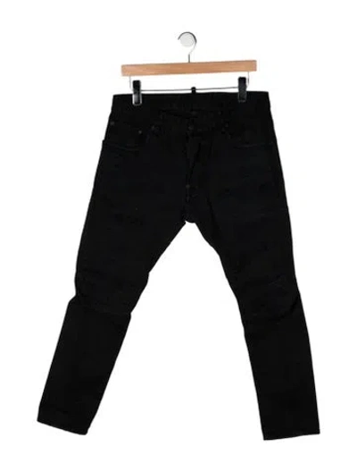 Pre-owned Dsquared2 Skinny Jeans In Black