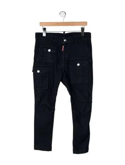 Pre-owned Dsquared2 Skinny Jeans In Black