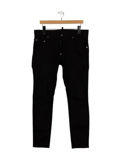 Pre-owned Dsquared2 Skinny Jeans In Black