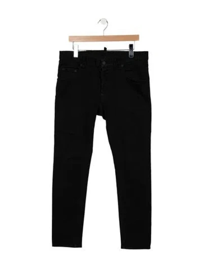 Pre-owned Dsquared2 Skinny Jeans In Black