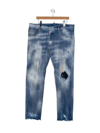 Pre-owned Dsquared2 Skinny Jeans In Blue