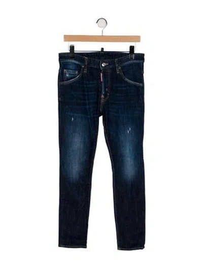 Pre-owned Dsquared2 Skinny Jeans In Blue